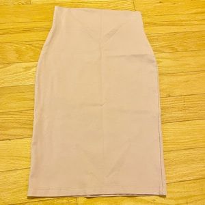 Forever 21 blush Body Con Skirt